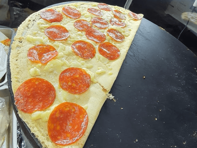 Crepa de Manchego y Pepperoni