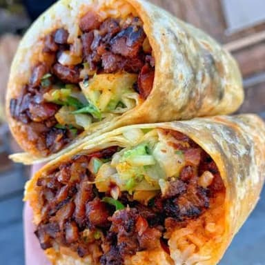 Burrito de bistec de res