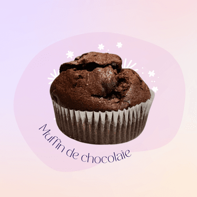 Muffin doble chocolate