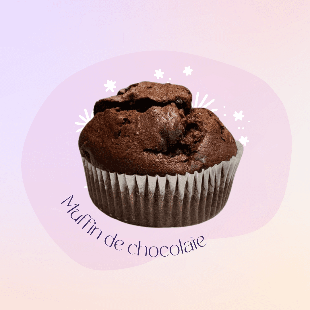 Muffin doble chocolate
