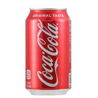 Coca Cola de lata regular