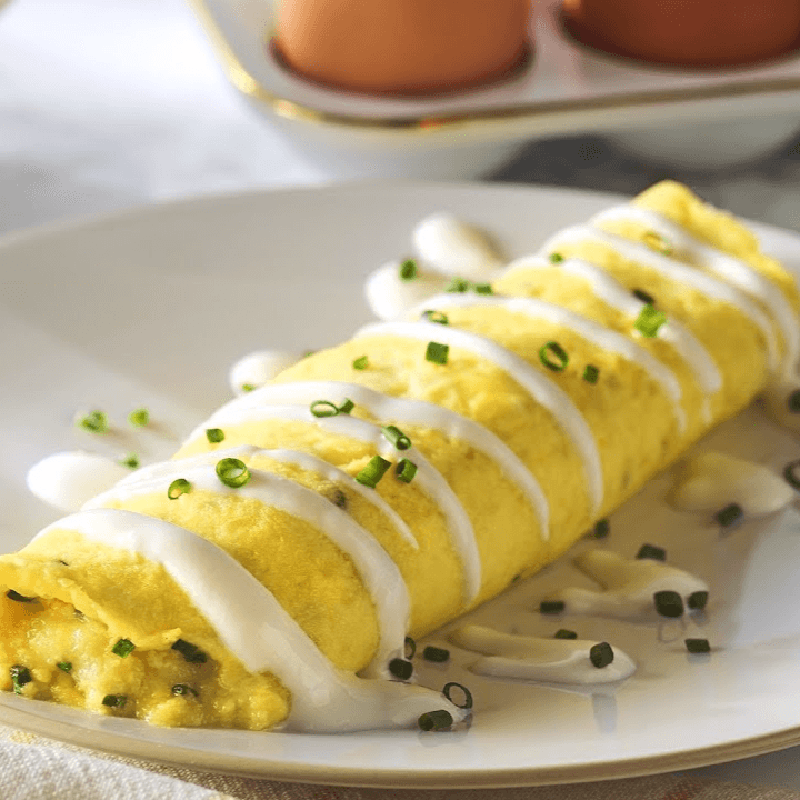 Omelette con Champiñones
