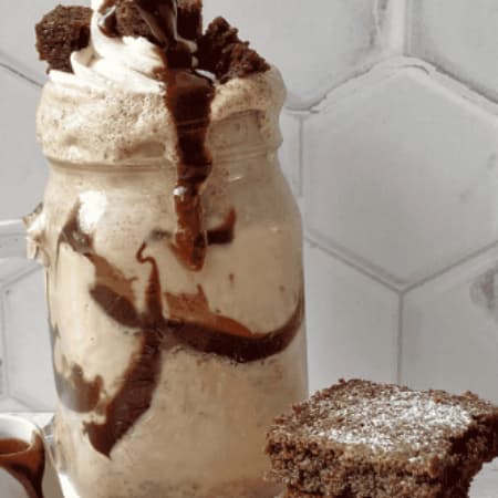 Malteada de Brownie
