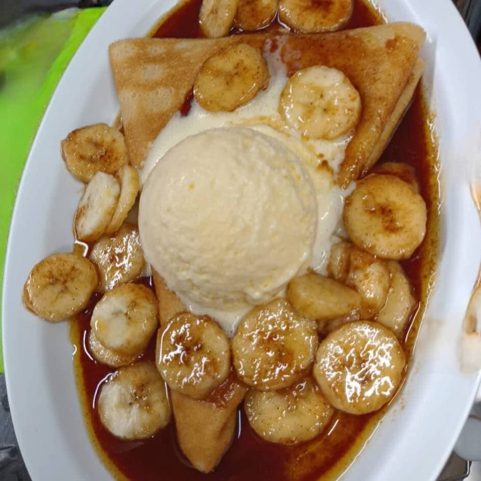 Crepa Caramel Banana