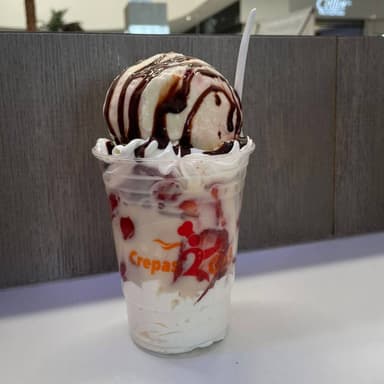 fresas con crema