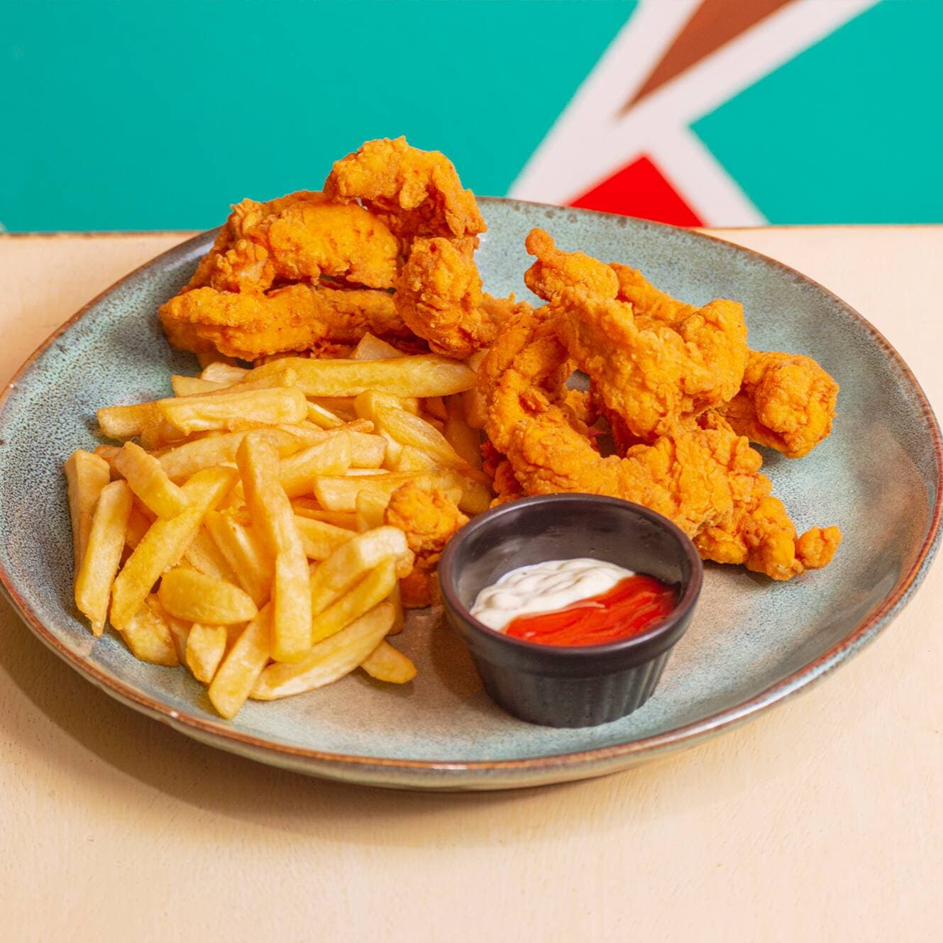 Nuggets con Papas
