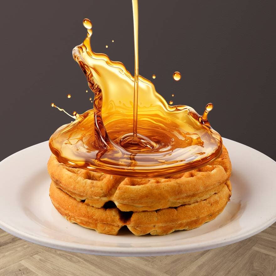 Waffle Tradicional 2 Pz