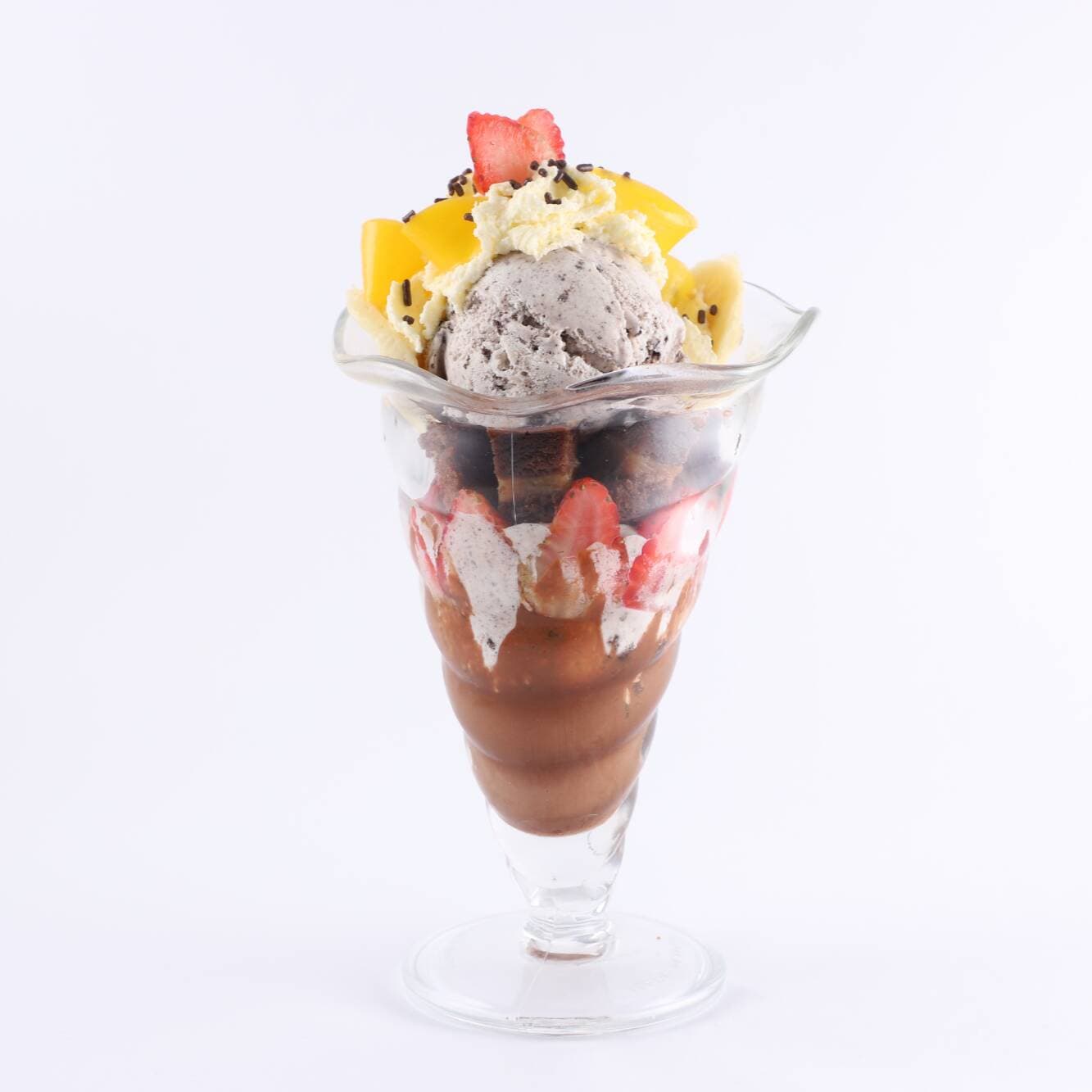 Copa dolce fruta.