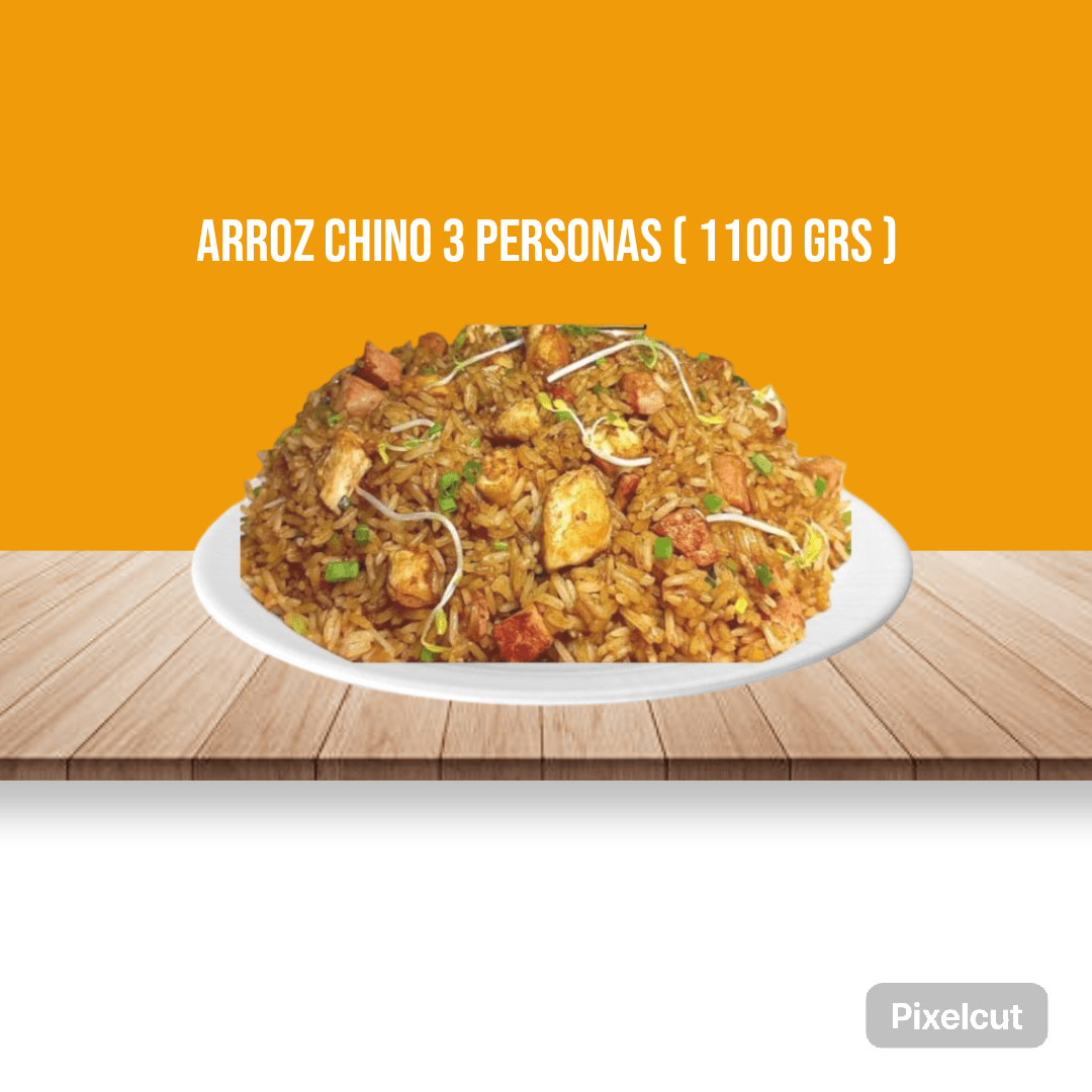 Arroz Chino 3 Personas ( 1100 Grs )