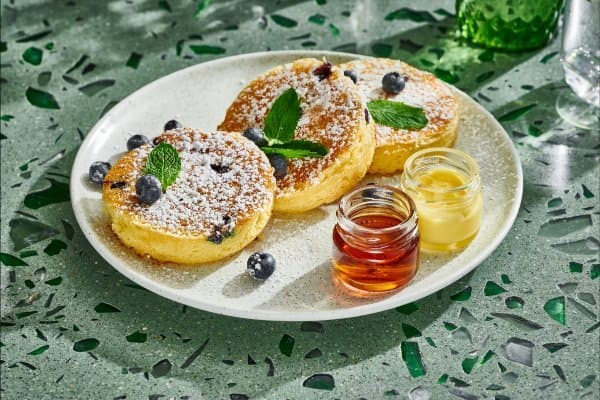 Pancakes de Arándanos