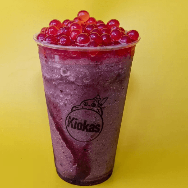 Frappe Agua de Blueberry