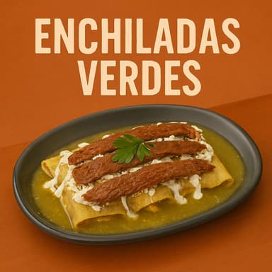 Enchiladas con Pollo y Bistec