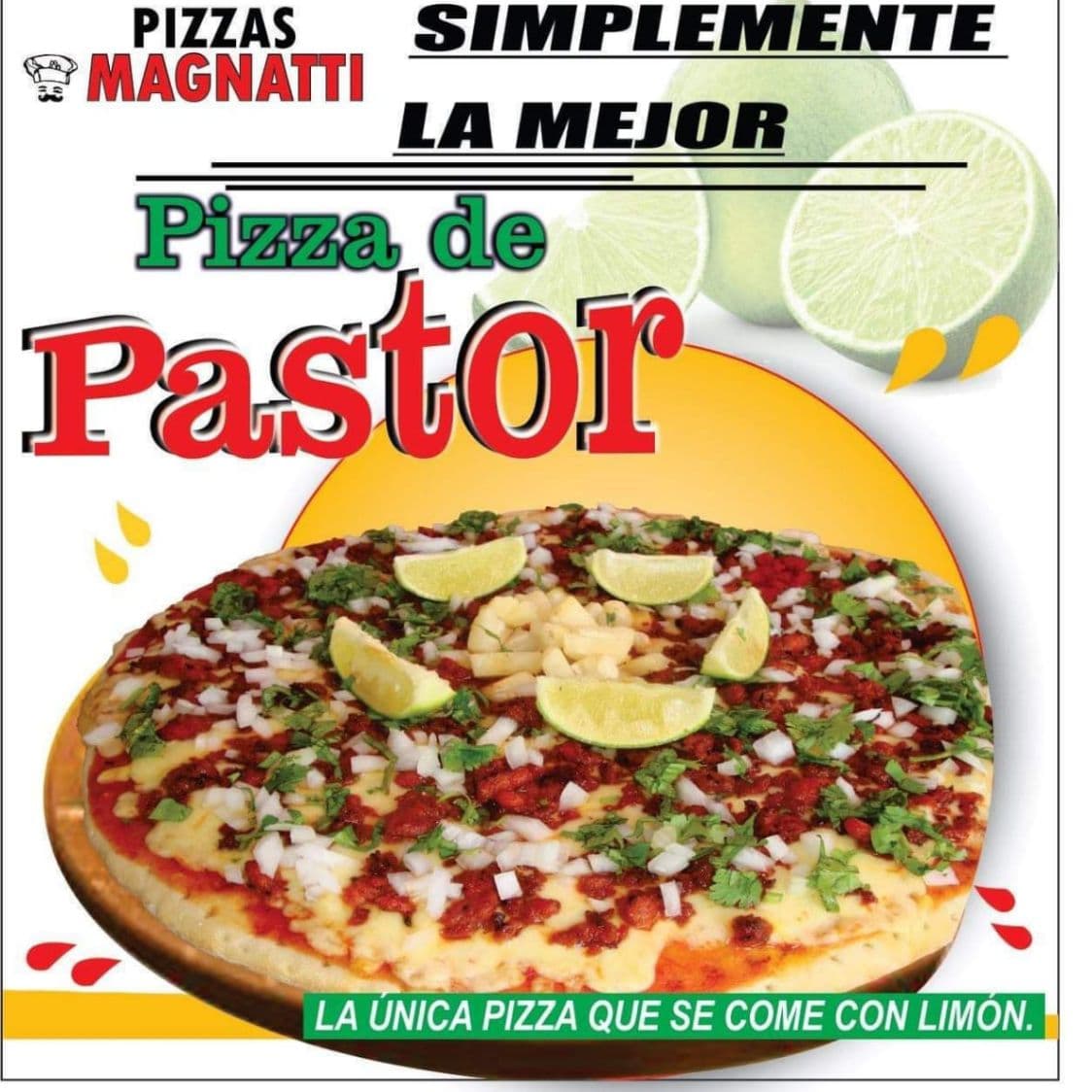 Pizza de Pastor Grande