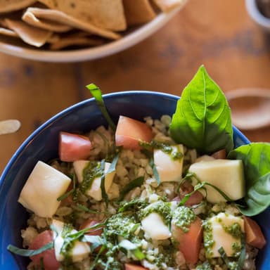 Arroz Caprese