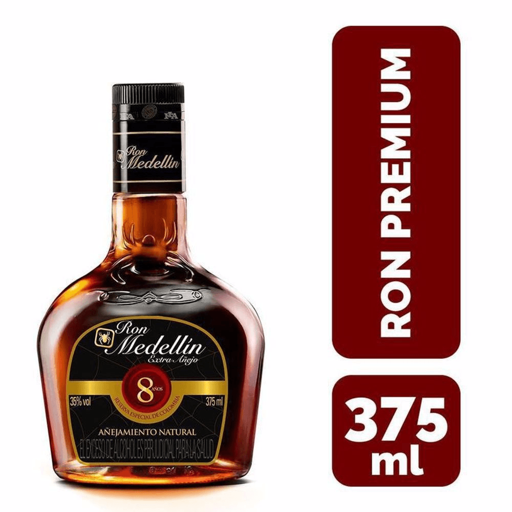 Ron Medellin 8 años 375ml