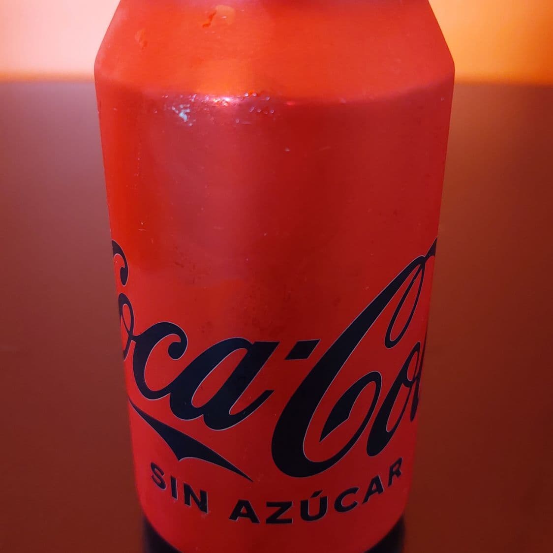 Coca cola sin azúcar
