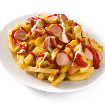 Salchipapas con Captsu