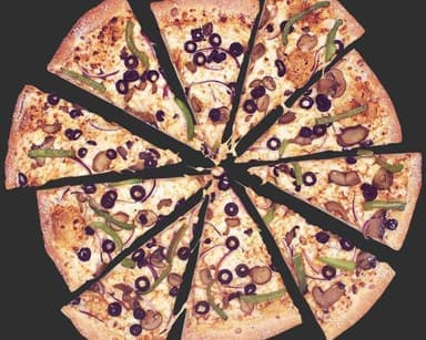 DUQUESA (VEGETARIANA) EXTGRANDE DE 10 REBANADAS