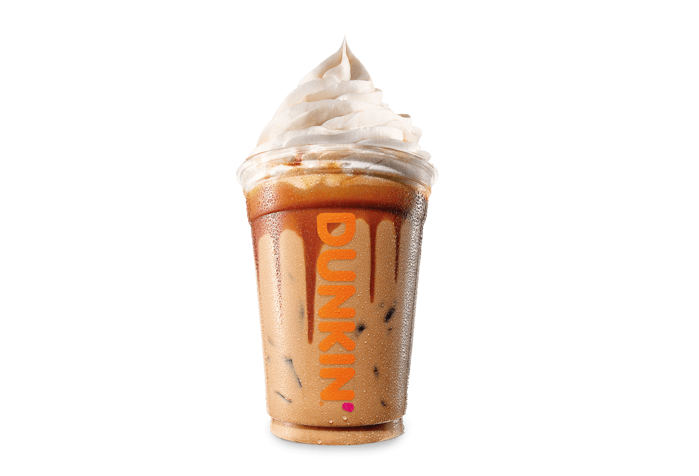 Iced Salted Caramel Latte