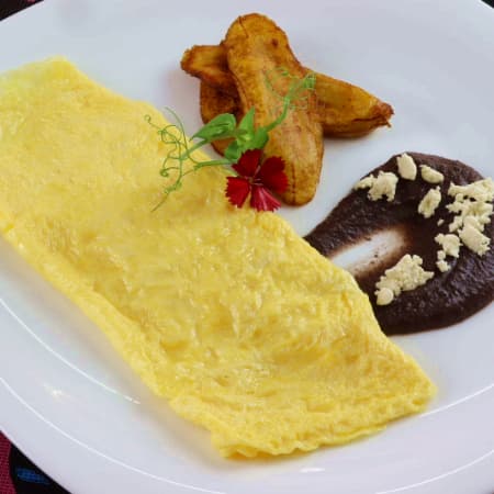 Omelette con Jamón