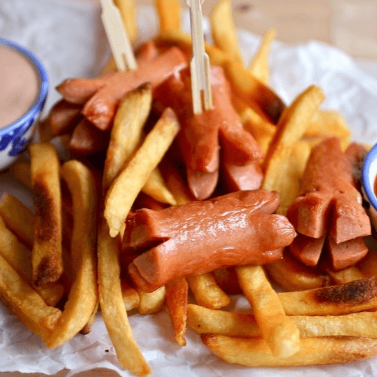 Salchipapas