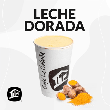 Leche Dorada Caliente 16oz