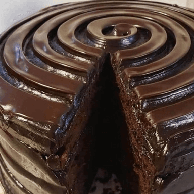 Rebanada de Pastel de Chocolate