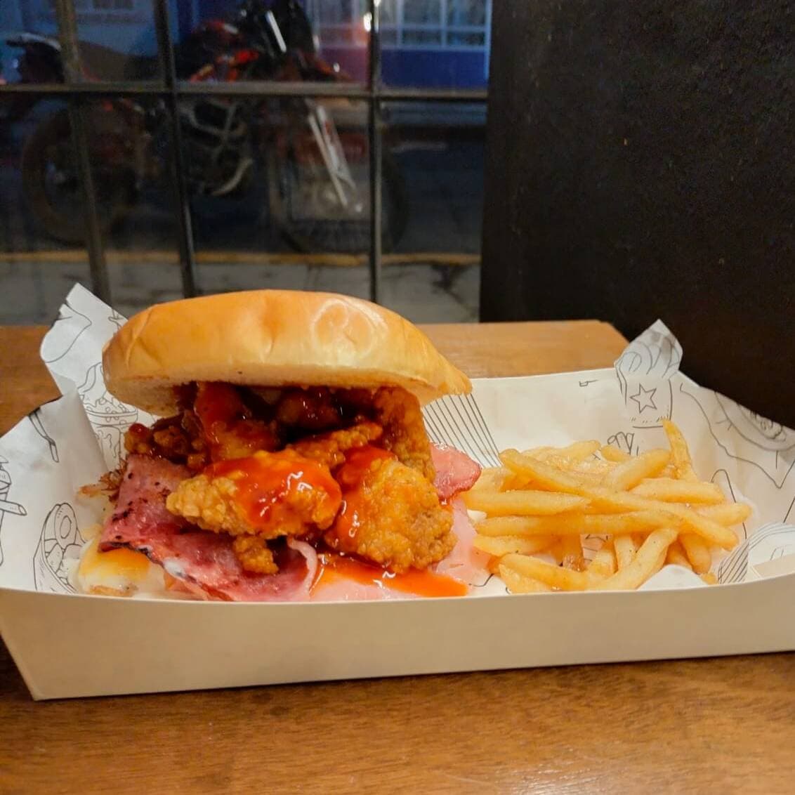 Hamburguesa de Boneless