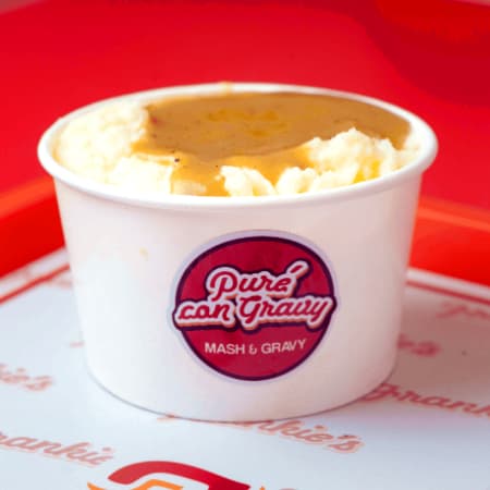 Puré con Gravy