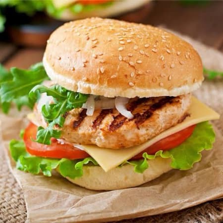 Hamburguesa Pollo