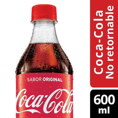 Refresco  Coca Cola 600 ml