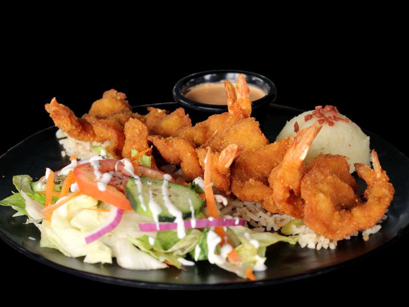 Camarones Empanizados + Limonada