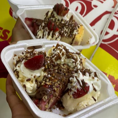 Cheesecake con Nieve