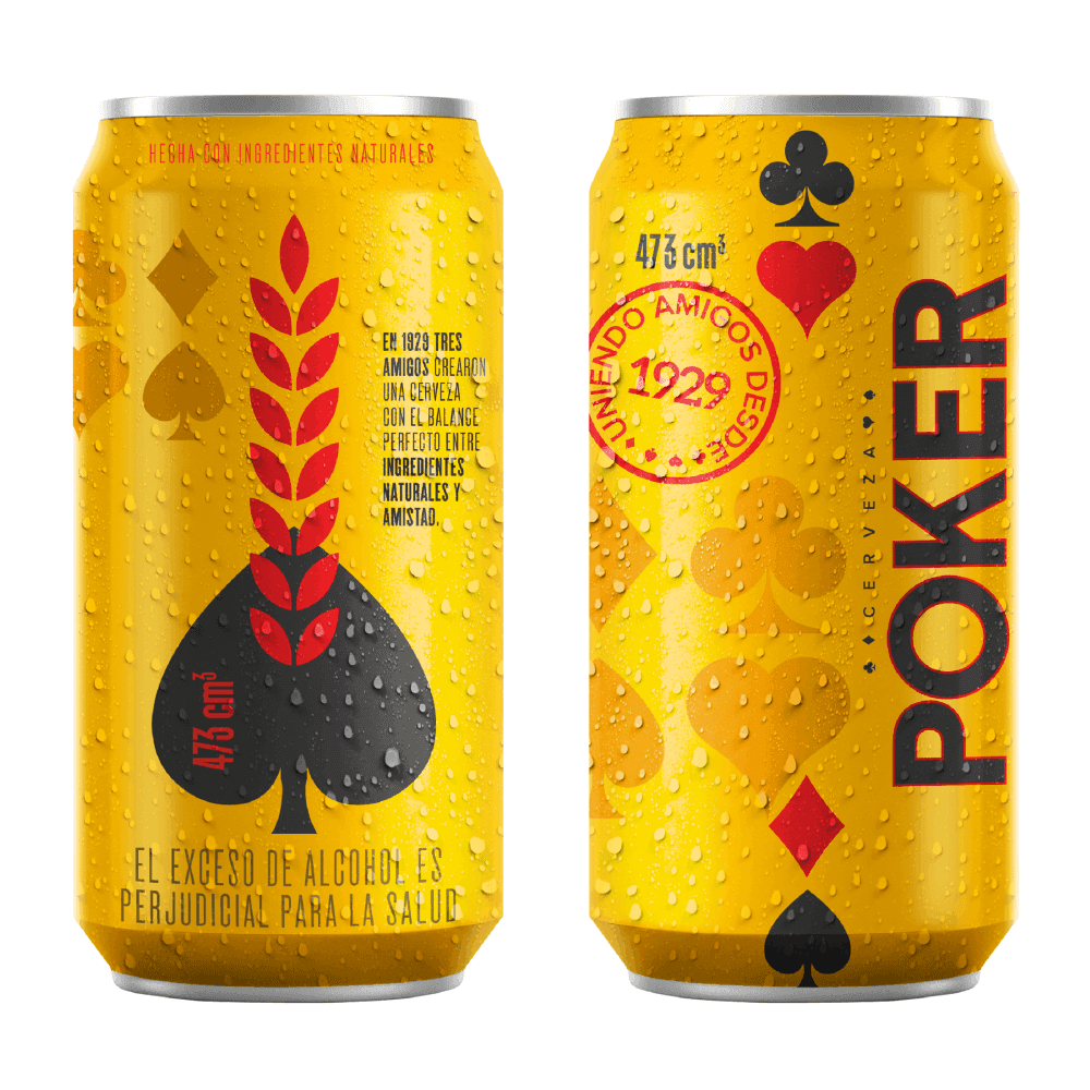 Cerveza POKER Lata 269 Ml
