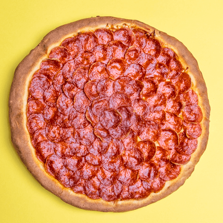 Pizza Especialidad 100 Pepperonis.