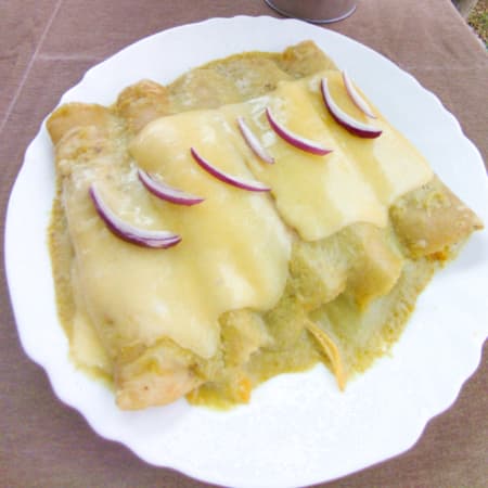 Enchiladas Suizas Verdes