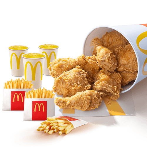 McMiercoles 8 piezas con papas y gaseosa