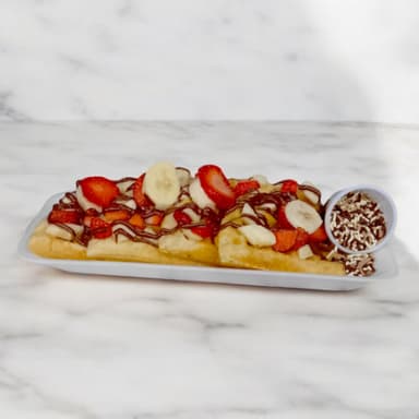 Waffle con Fruta