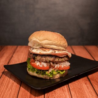 Hamburguesa Queso Oaxaca