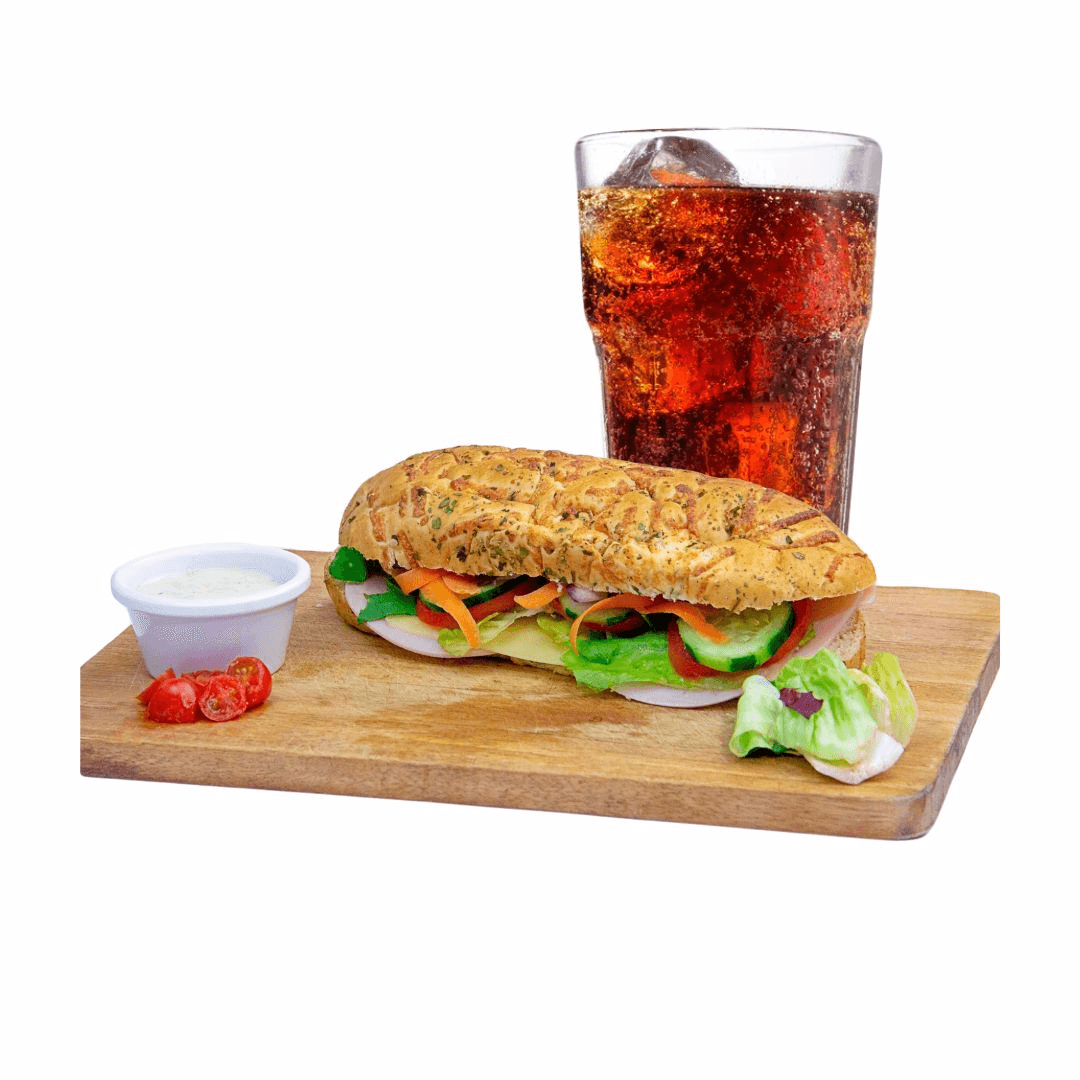 Combo 1 Baguette Pavo + 1 Refresco