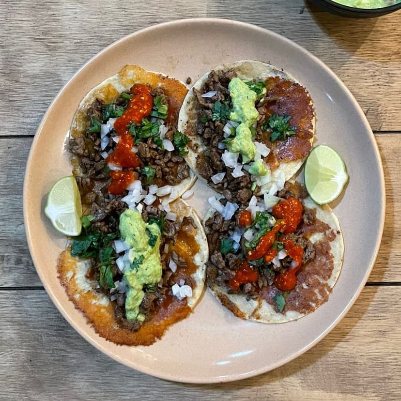 Taco de Bistec 5 Uds