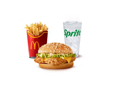 Combo grande McPollo con queso