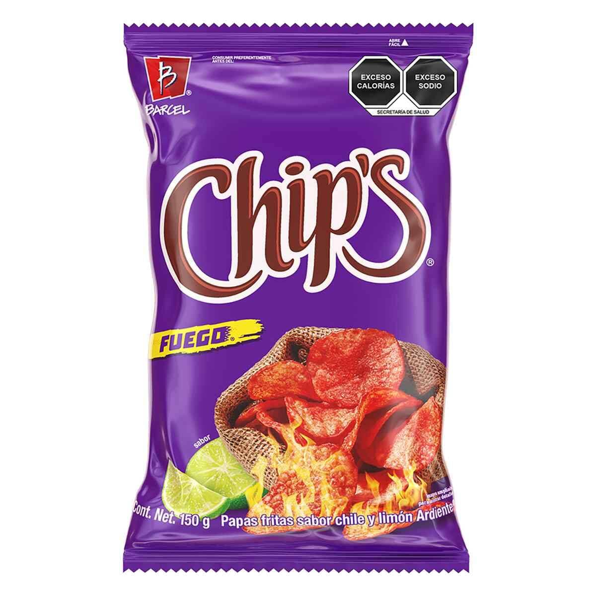 Papas Fritas Chip's Fuego 150g
