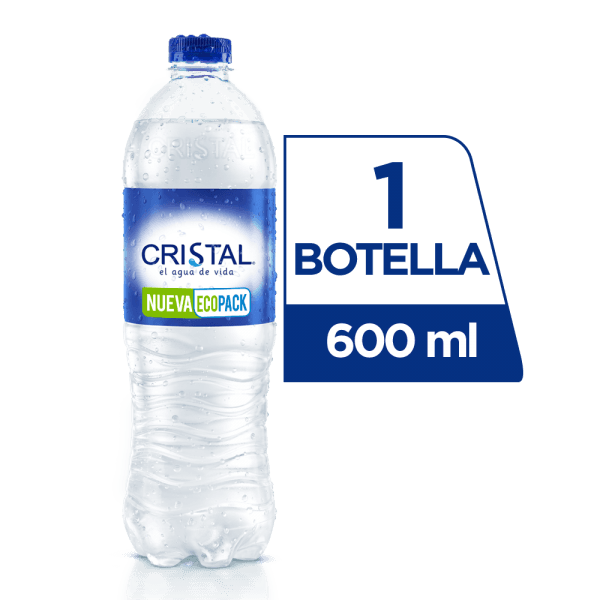 Agua CRISTAL Sin Gas 600ml