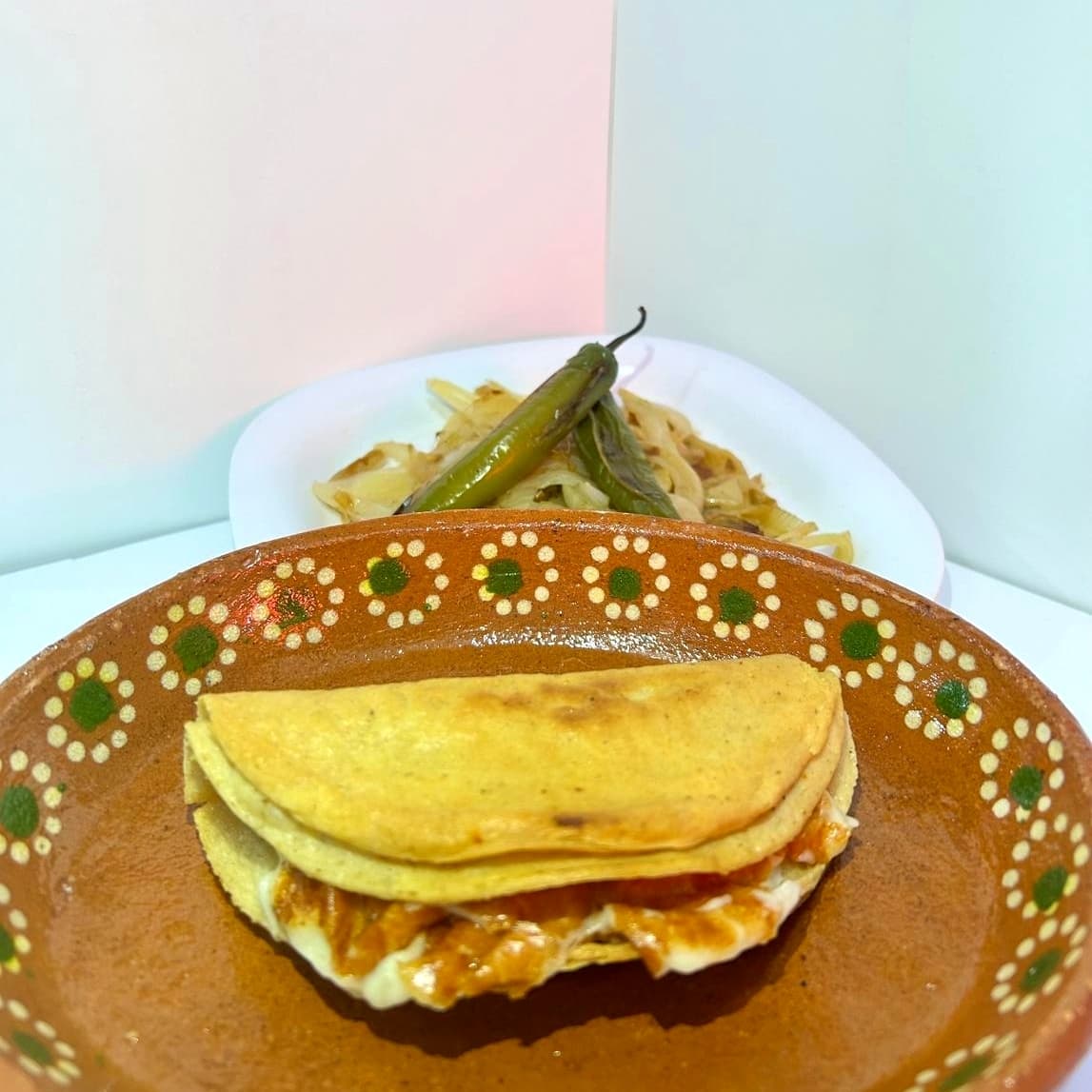 Taco Tatemado con Queso