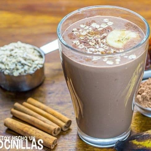 Chocolate con avena