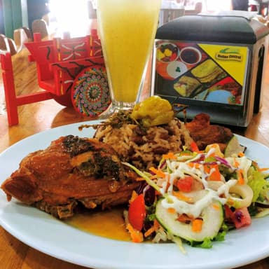 Rice And Beans + Refresco Natural