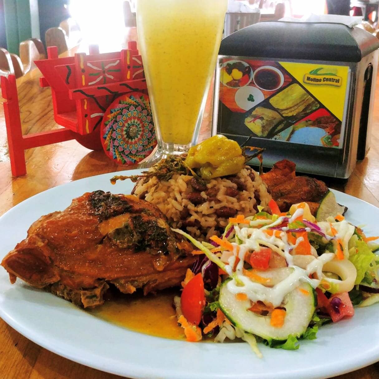 Rice And Beans + Refresco