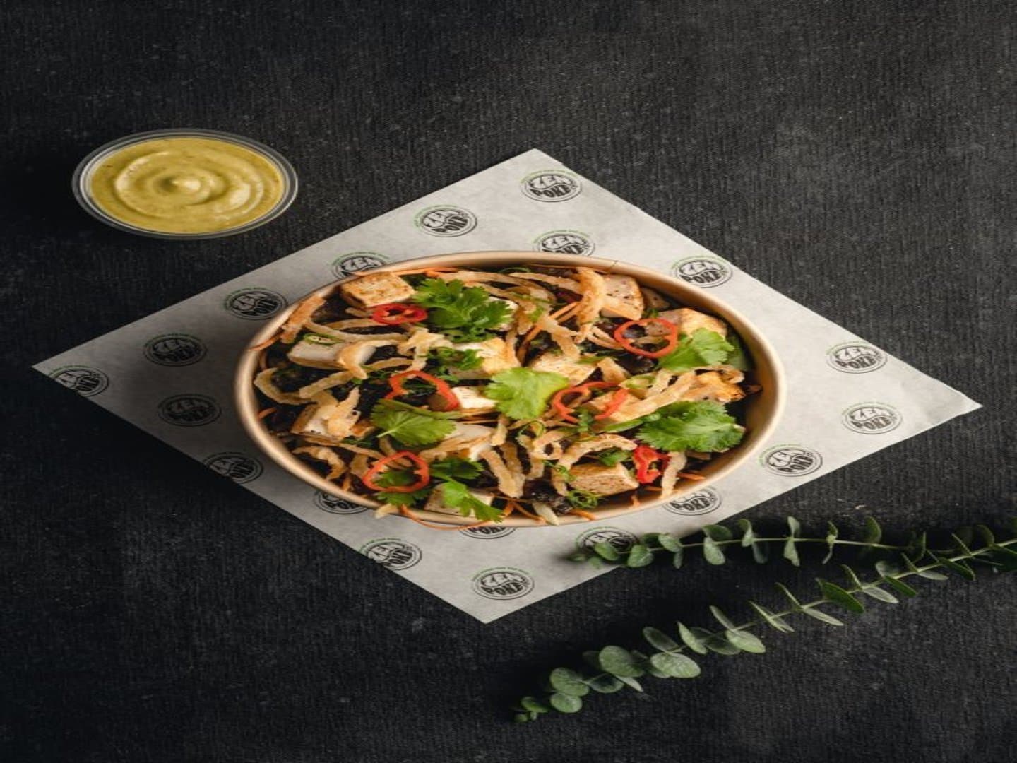 Poke Vegan King mediano