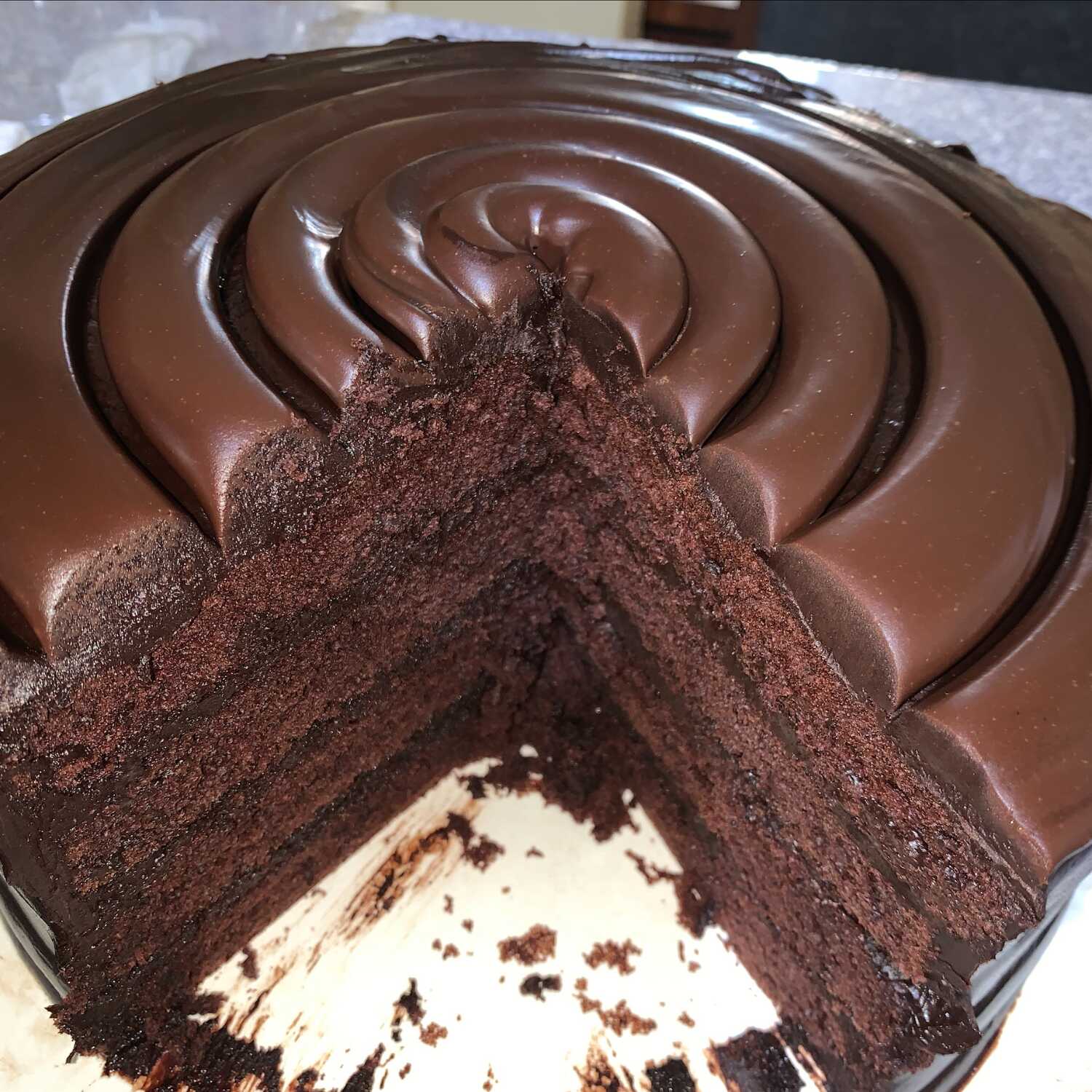 Rebanada de Chococake de Cos